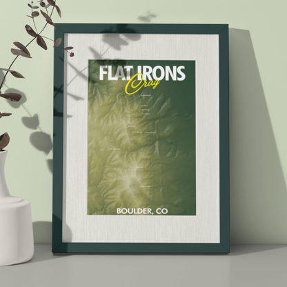 Flat Irons Crag Decorative Print